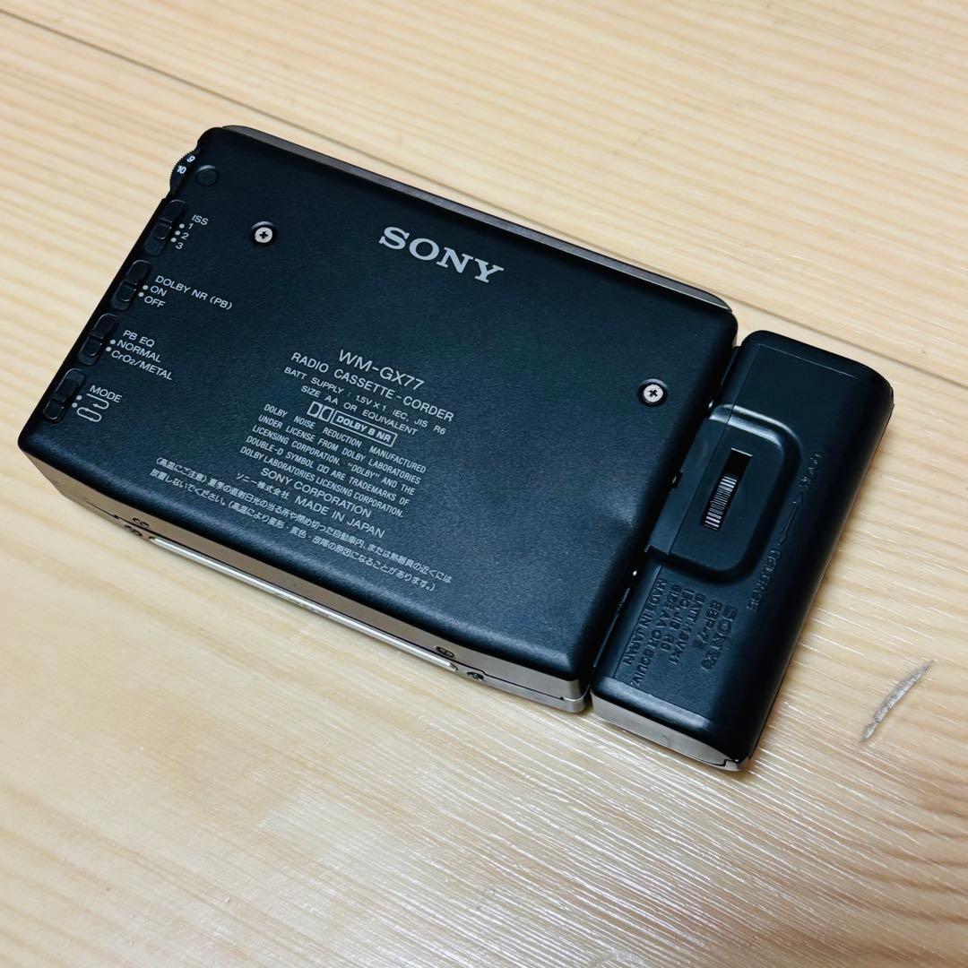 【ジャンク品】 SONY WALKMAN ウォークマン WM-GX77 ソニー