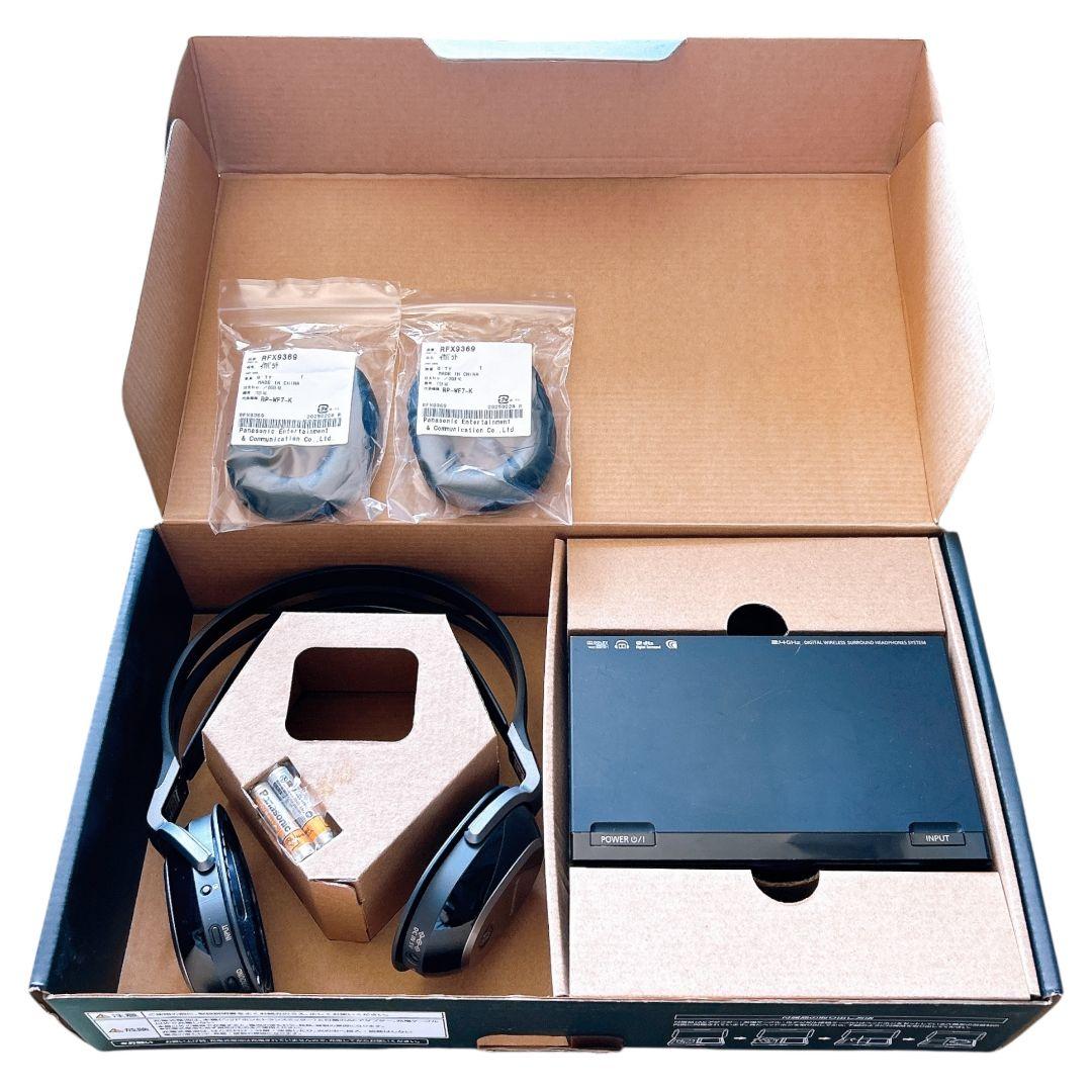 通電確認済 Panasonic RP-WF7 ワイヤレスヘッドホン 7.1ch