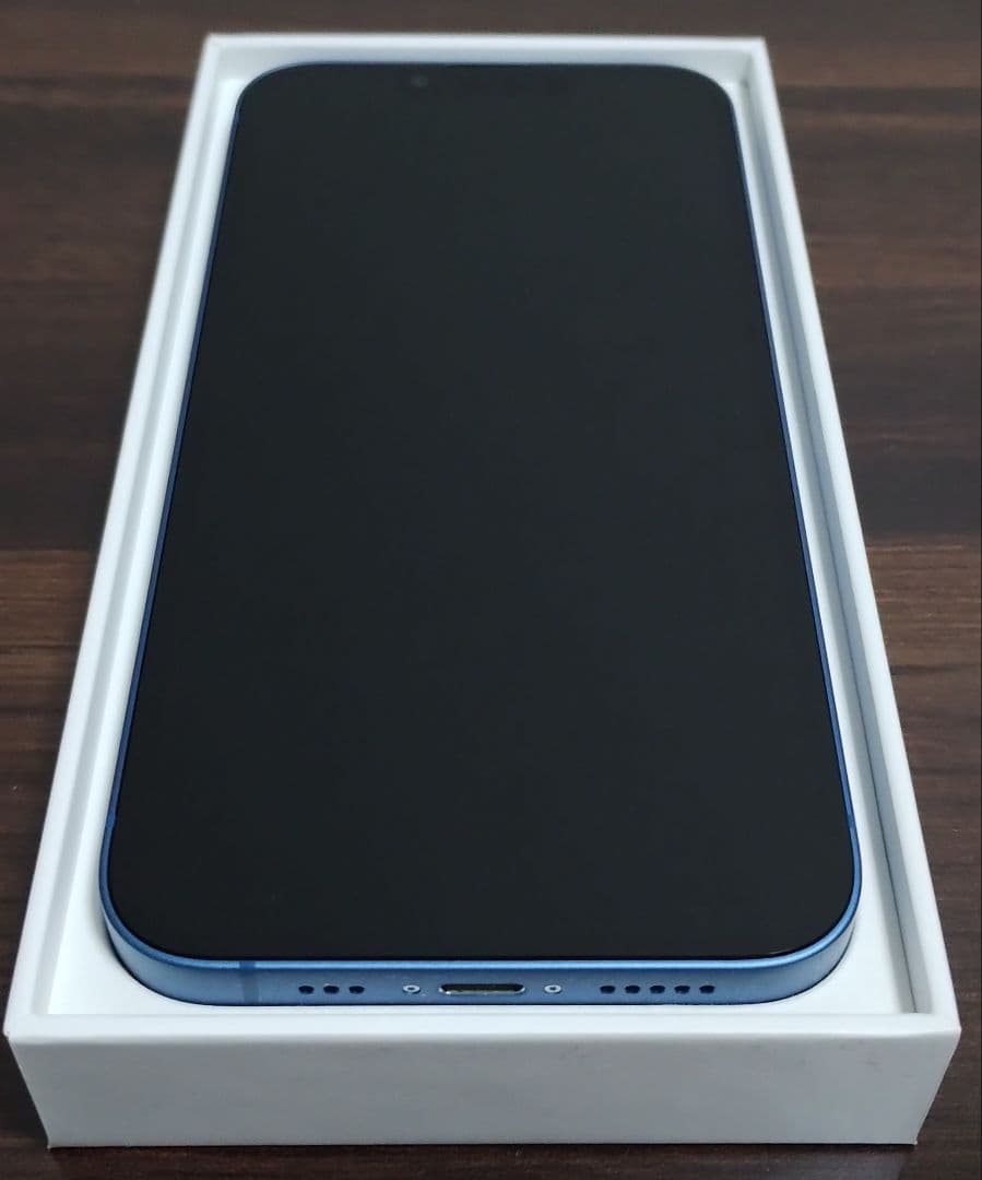 ★純正バッテリー100%★iPhone13 128GB SIMフリー 展示デモ機