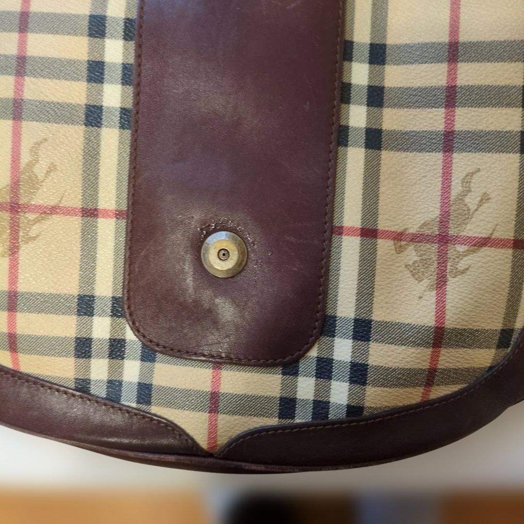Burberry チェック柄 ショルダーバッグ