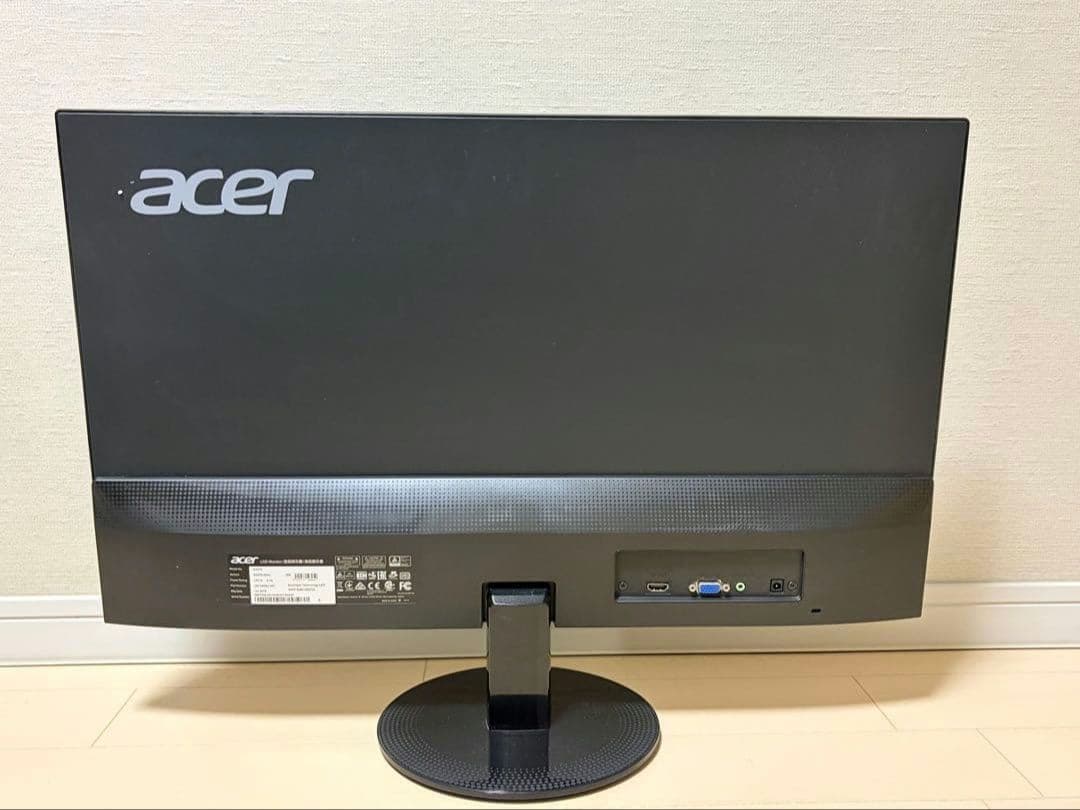 最終値下げ Acer ディスプレイ 27インチモニター本体