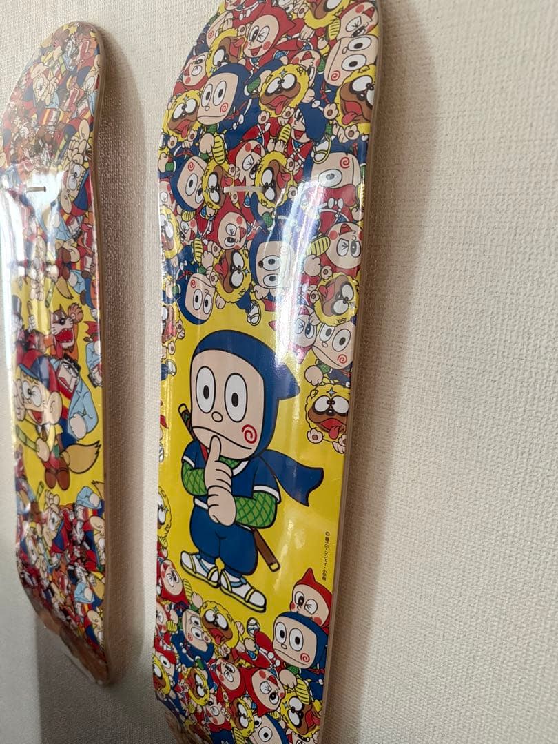 怪物くん　ハットリくん　スケボー　デッキ