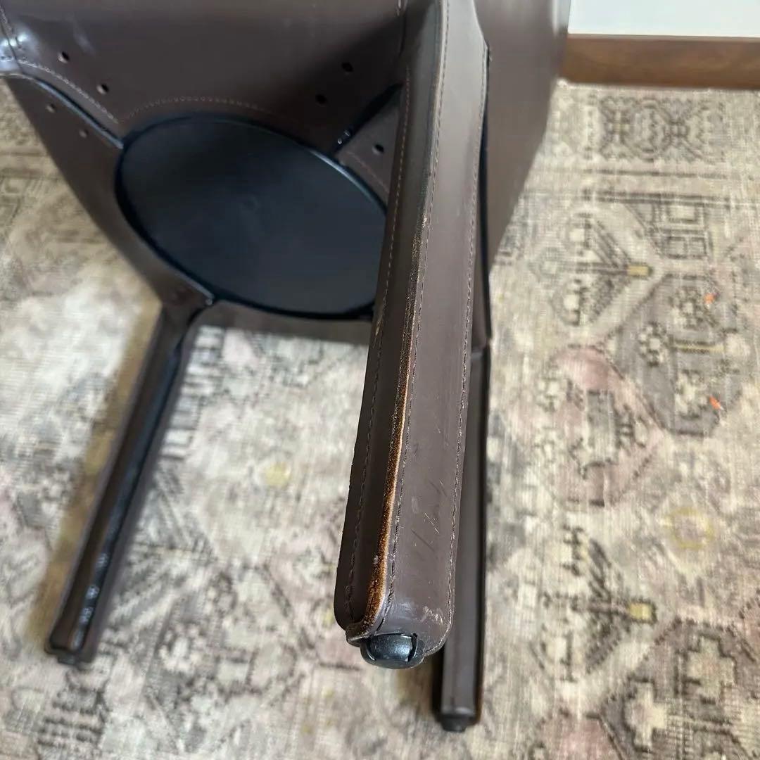 Cassina 412 キャブチェア タバコ　マリオベリーニ