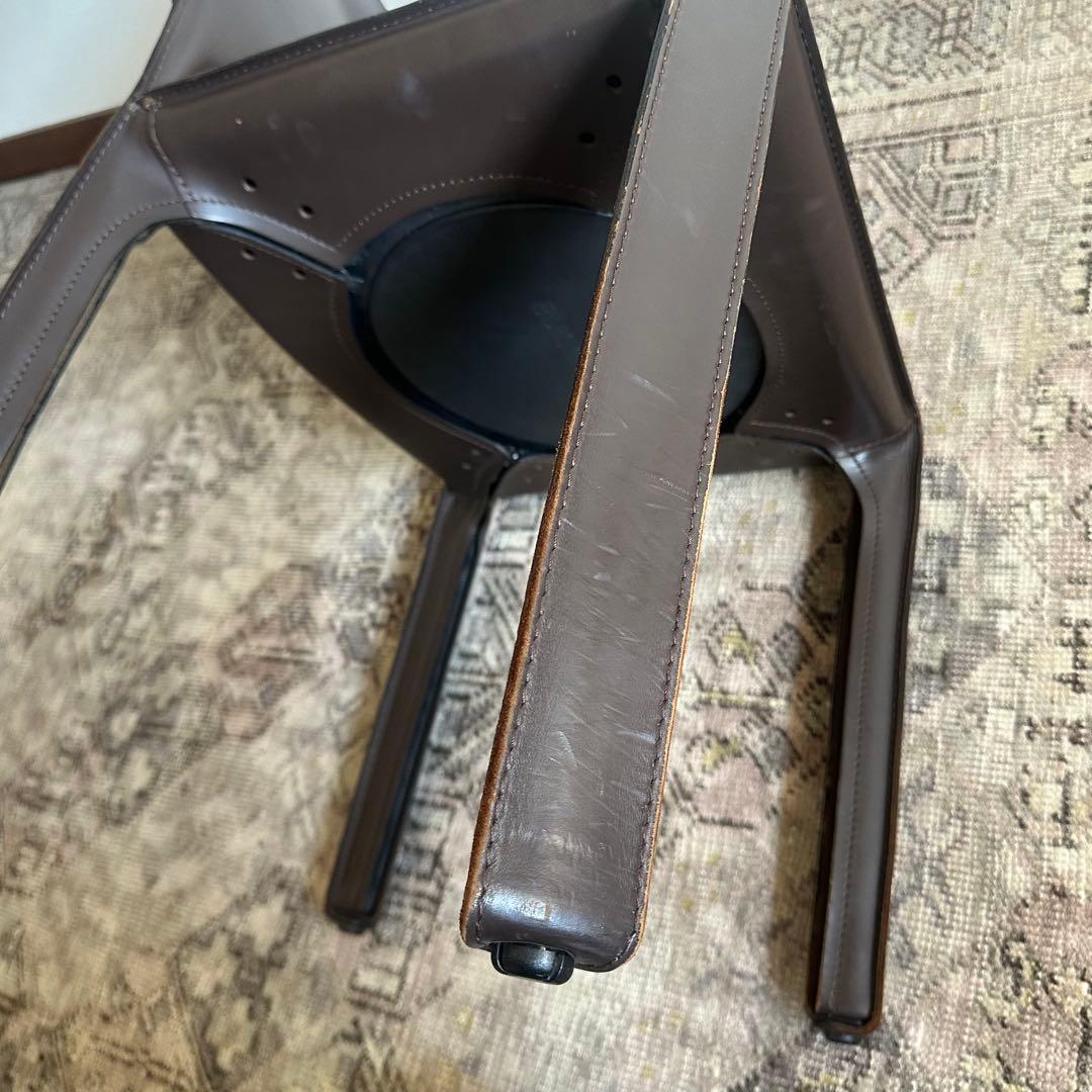 Cassina 412 キャブチェア タバコ　マリオベリーニ