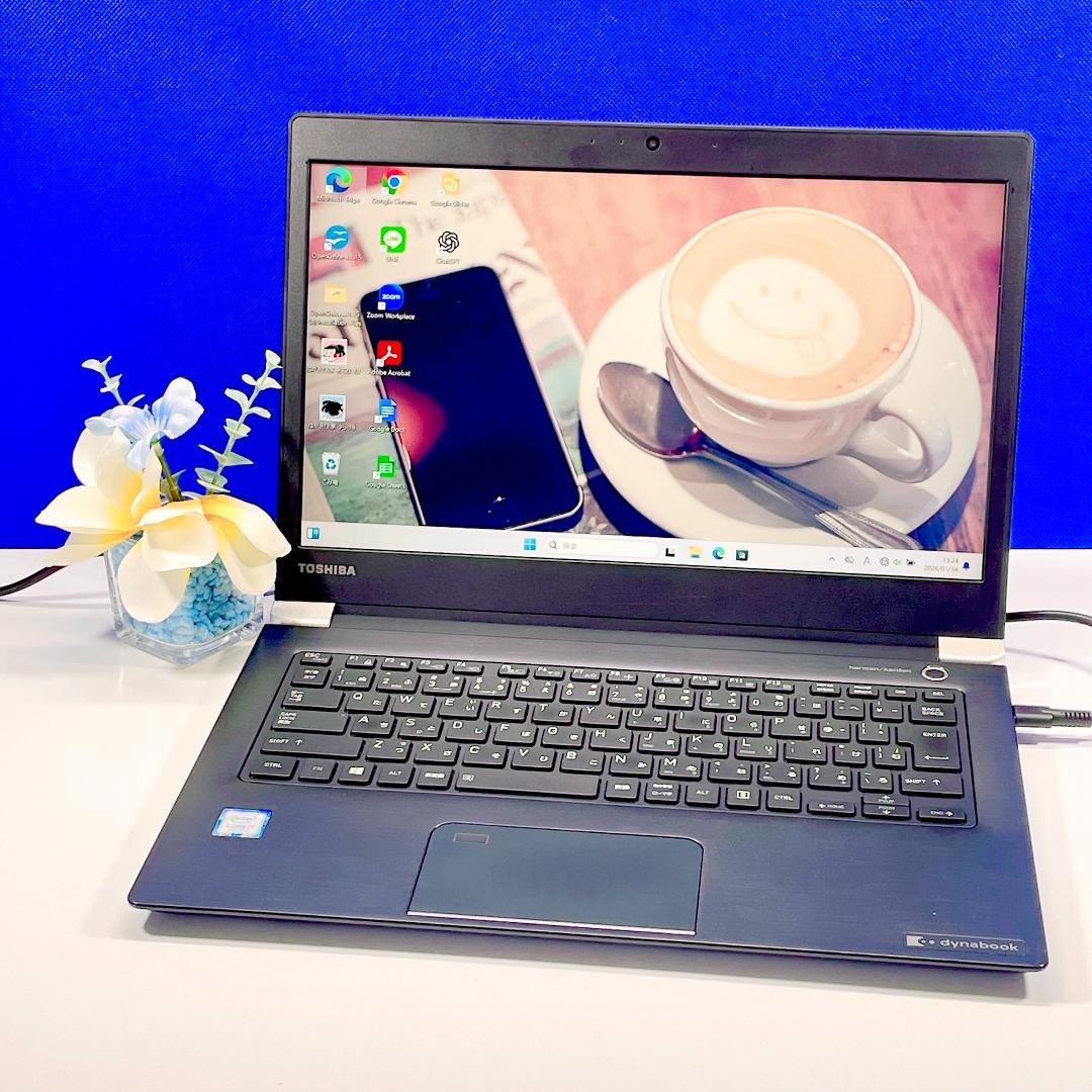 Corei7＆Windows11＆SSD✨東芝ノートパソコンカメラ小型＆薄型軽量