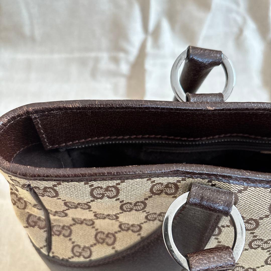 マメ様　GUCCIグッチ　ハンドバッグ
