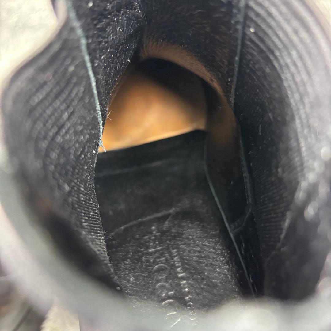 PADRONE パドローネ サイドゴアブーツ 40 ブラック