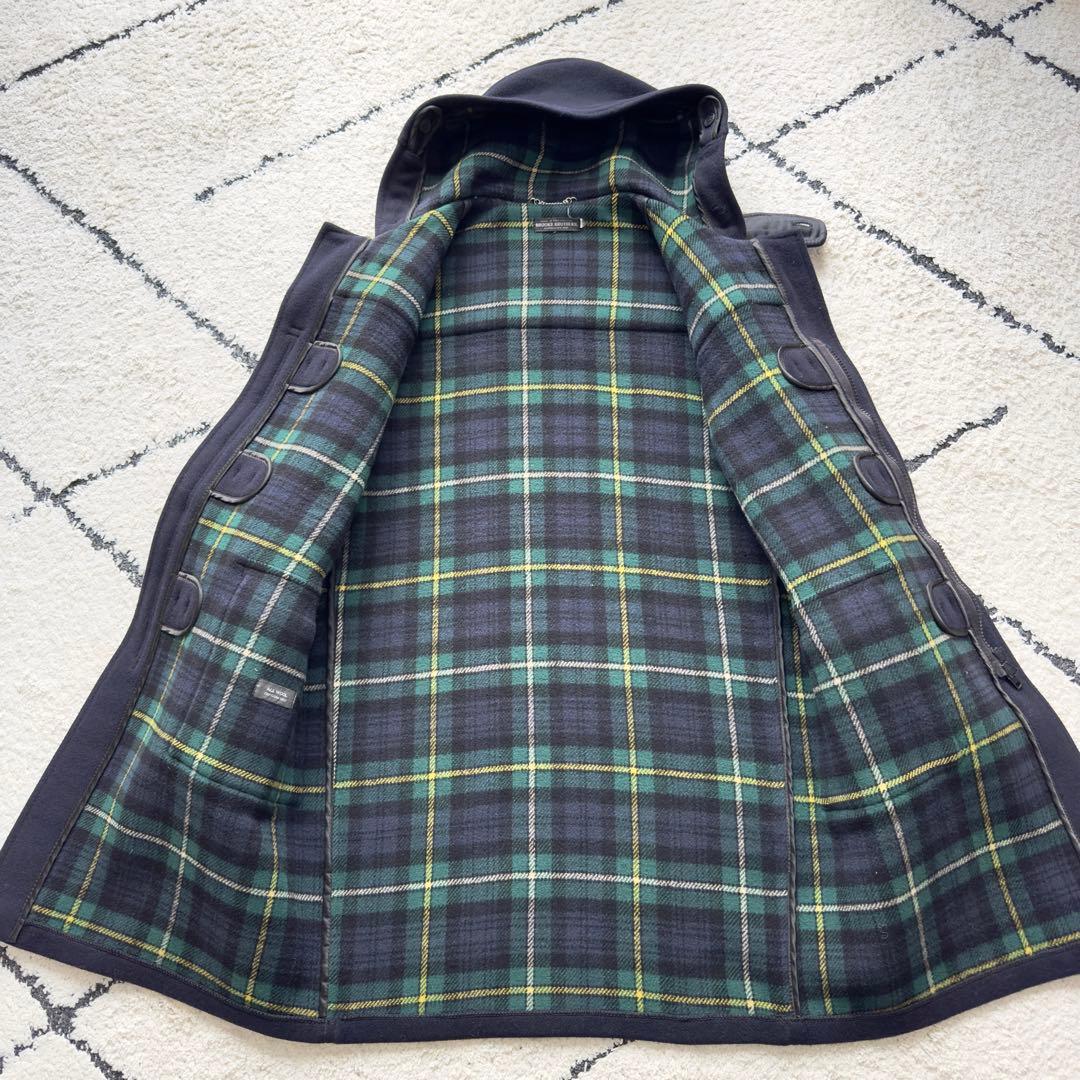 超希少 80s ブルックスブラザーズ　ダッフルコート　英国製　ネイビー　L相当