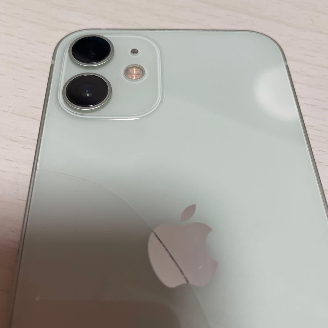 iPhone12 mini 128GB SIMフリー 背面割れ バッテリー72％