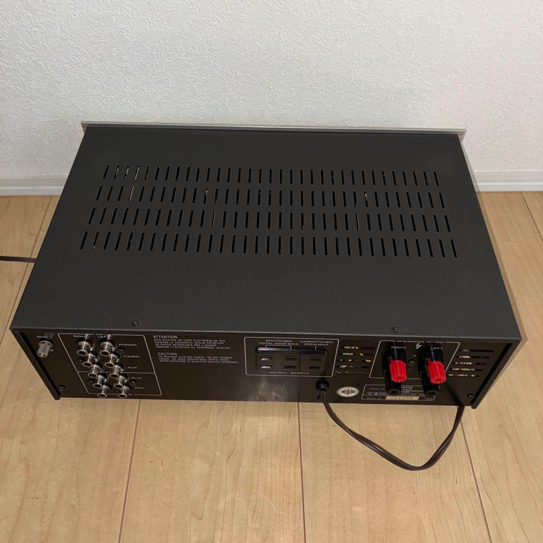 動作良好！！trio 　プリメインアンプ　KA-4500 希少です