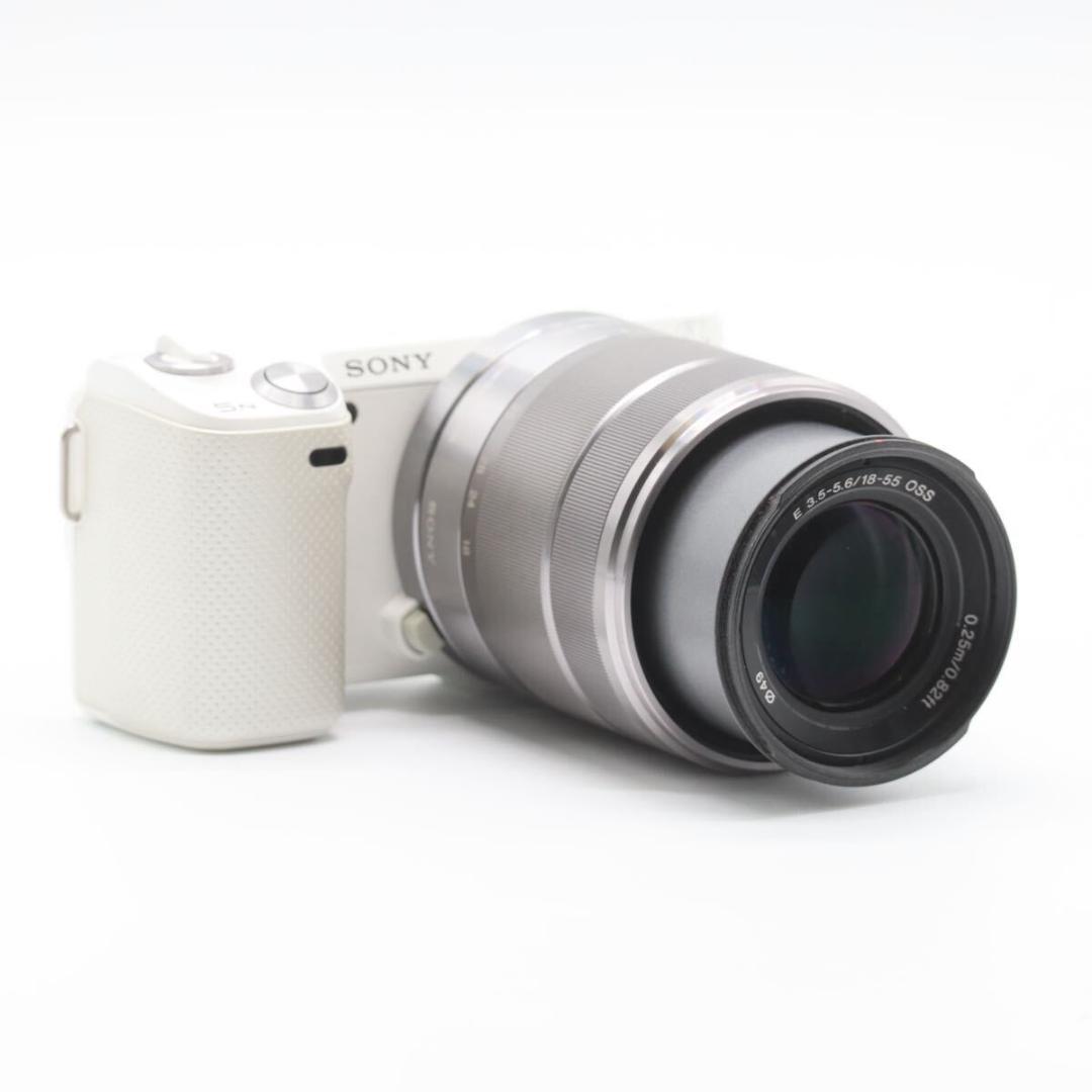 美品 SONY ミラーレス一眼カメラ α NEX-5NK ズームレンズキット