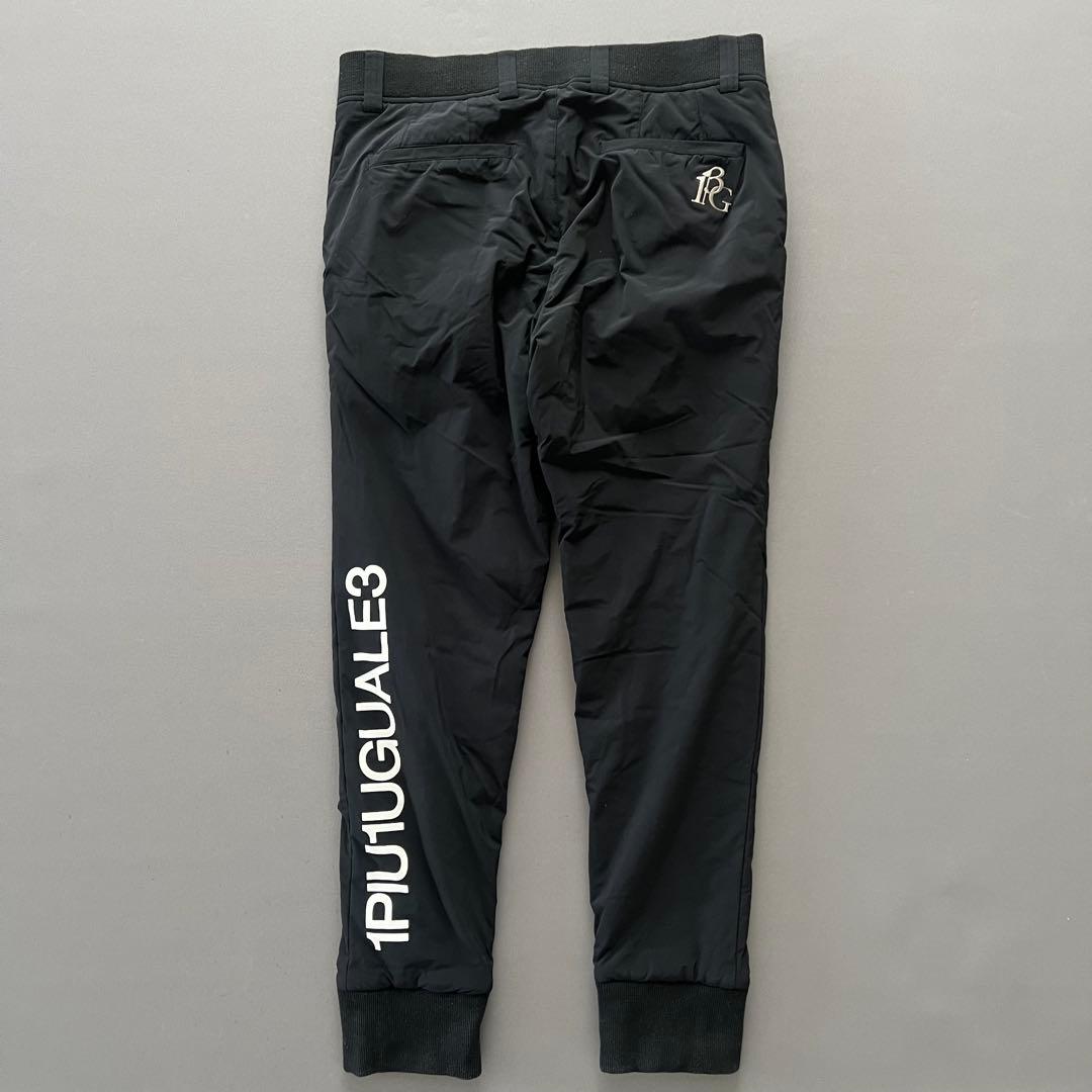 1piu1uguale3 GOLF 中綿入り　ダウンパンツ　メンズ　ロゴ　ゴルフ