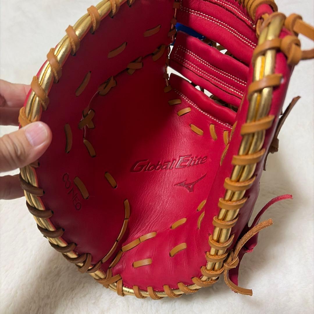 定価税込34100円！ミズノグローバルエリート　軟式ファーストミット　新品未使用