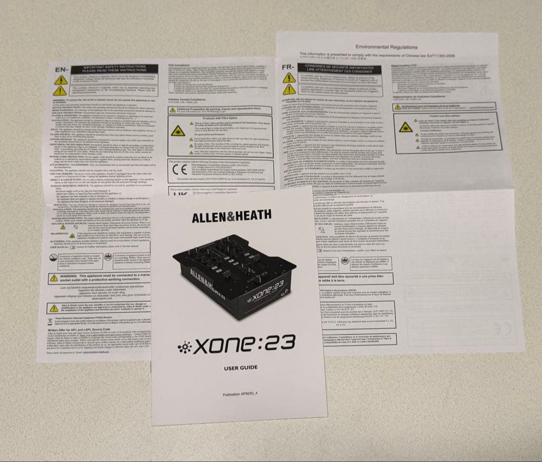 ちろる　ALLEN&HEATH XONE:23 ミキサー　入手難