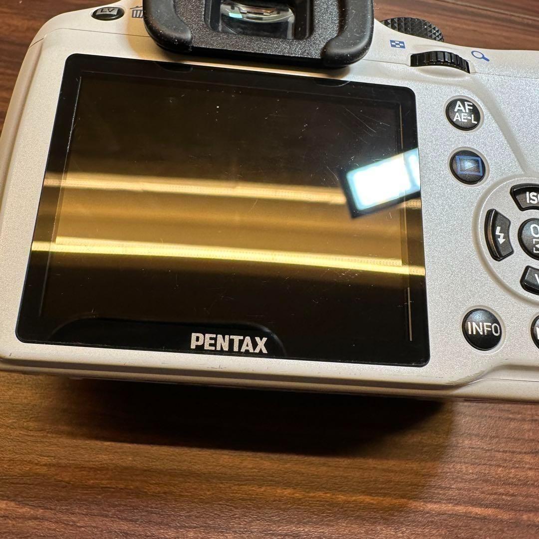 PENTAX K-50 レンズキット ホワイトレッド 2768