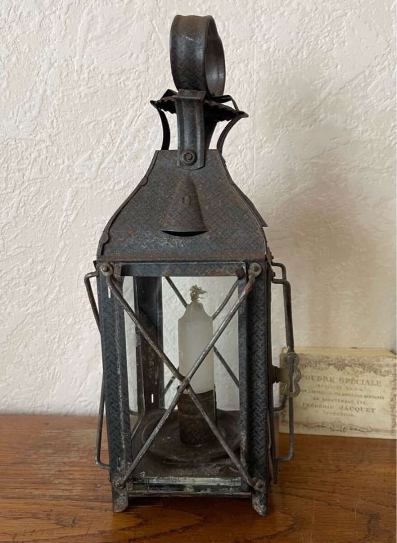 フランス アンティーク キャンドル ランタン 照明