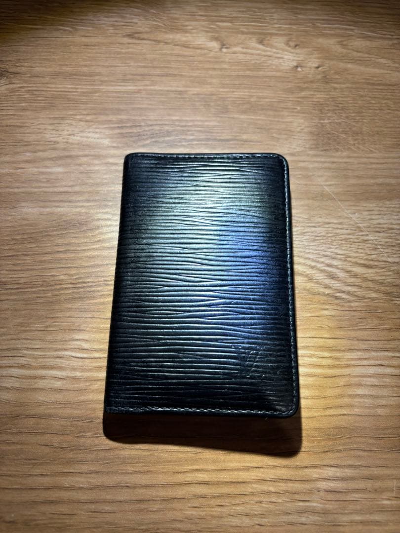 ルイヴィトン エピ 名刺入れ 名刺ケース カードケース 黒