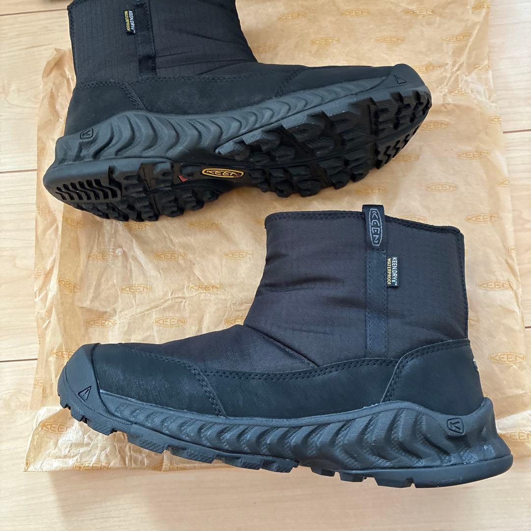 KEEN フッド ネクシス プル オン ウォータープルーフ 防水 ショートブーツ