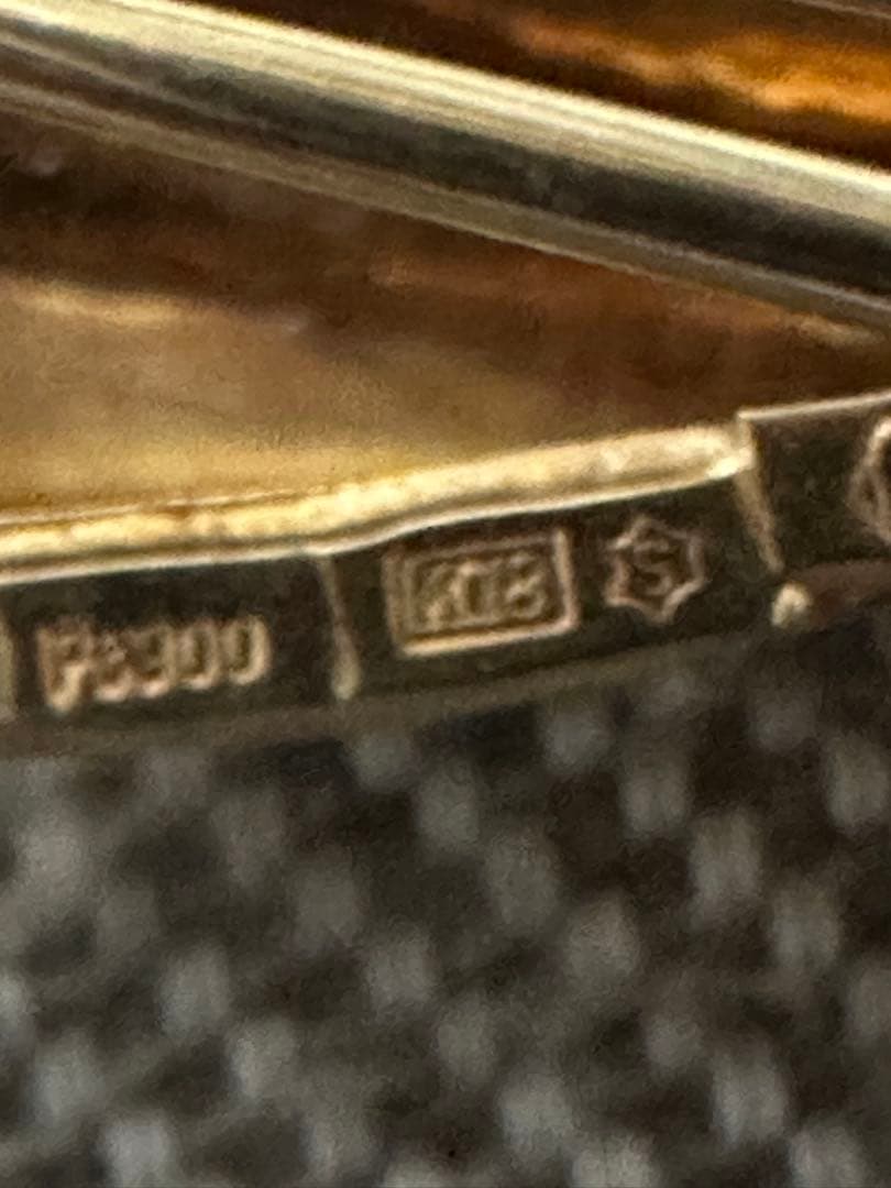 K18金 ブローチ