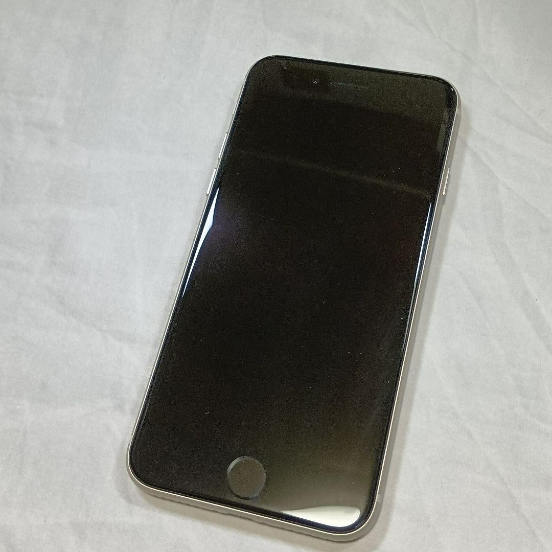 iPhoneSE 第3世代 バッテリー100% 本体 64GB SIMフリー
