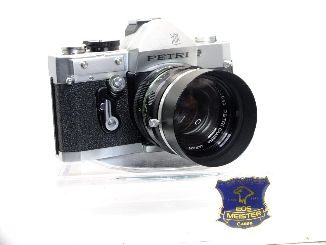 【実写確認整ペトリV6Ⅱ／Petri55mmf1.8メタルフード付