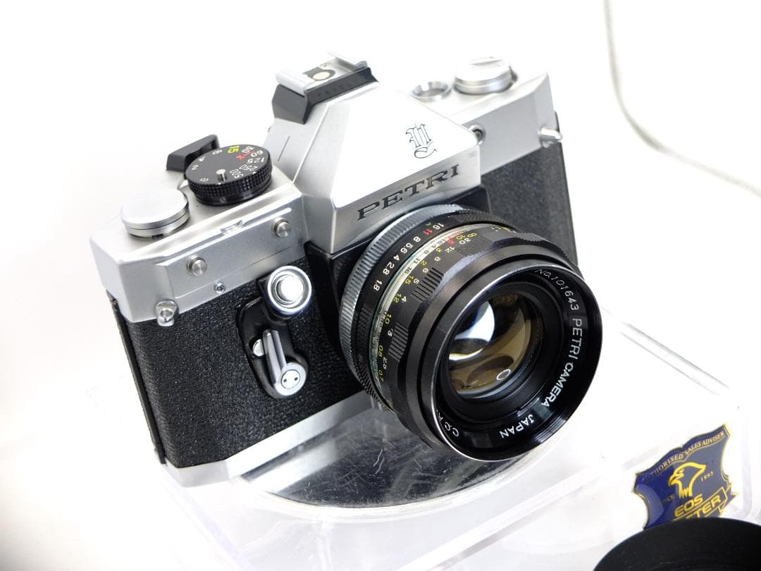 【実写確認整ペトリV6Ⅱ／Petri55mmf1.8メタルフード付