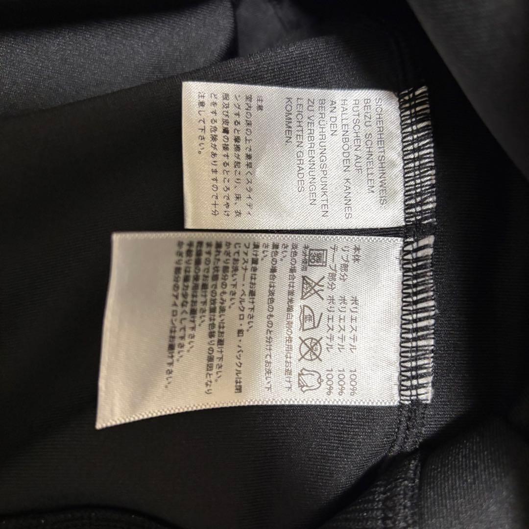 希少 adidas トレフォイル 刺繍 レオパード柄 黒金 トラックジャケット