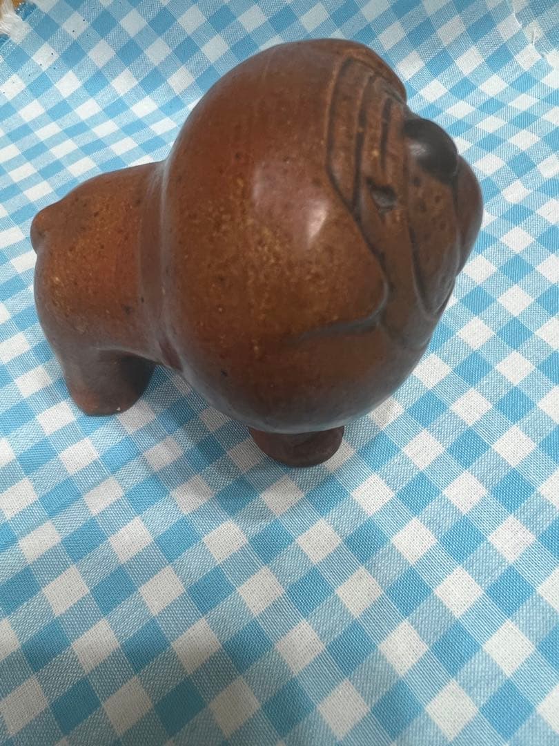 リサラーソン　アンティーク　ブルドッグ