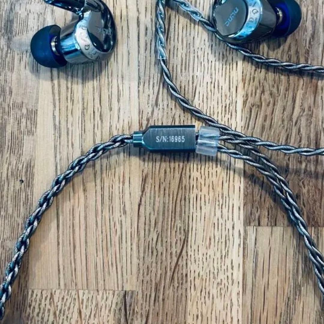 イヤホン Dunu Hayabusa ultra silver