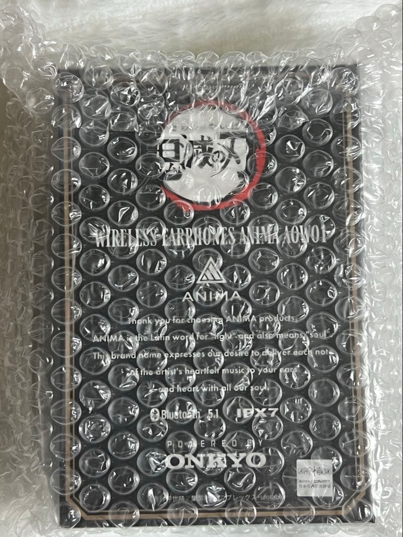 【新品未使用】鬼滅の刃 時透 無一郎 ONKYO ワイヤレスイヤホン
