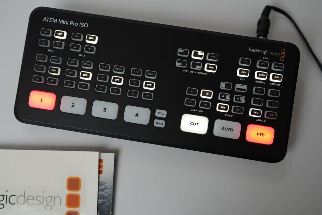 【美品】ATEM Mini Pro ISO