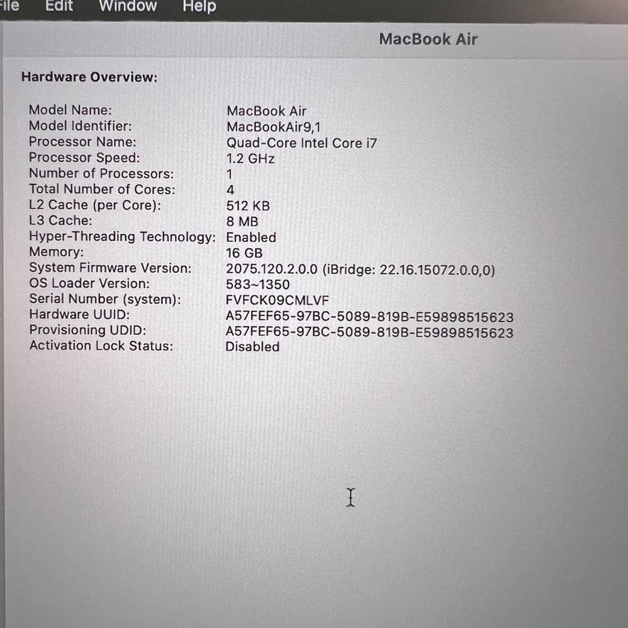 MacBook Air 2020 13 ローズゴールド 16G 512G i7