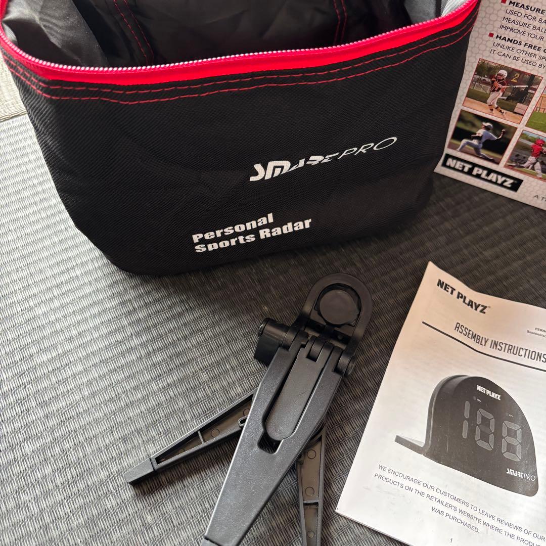 スピードセンサートレーニング機器 ハンズフリーレーダーガン　スピードガン　球速