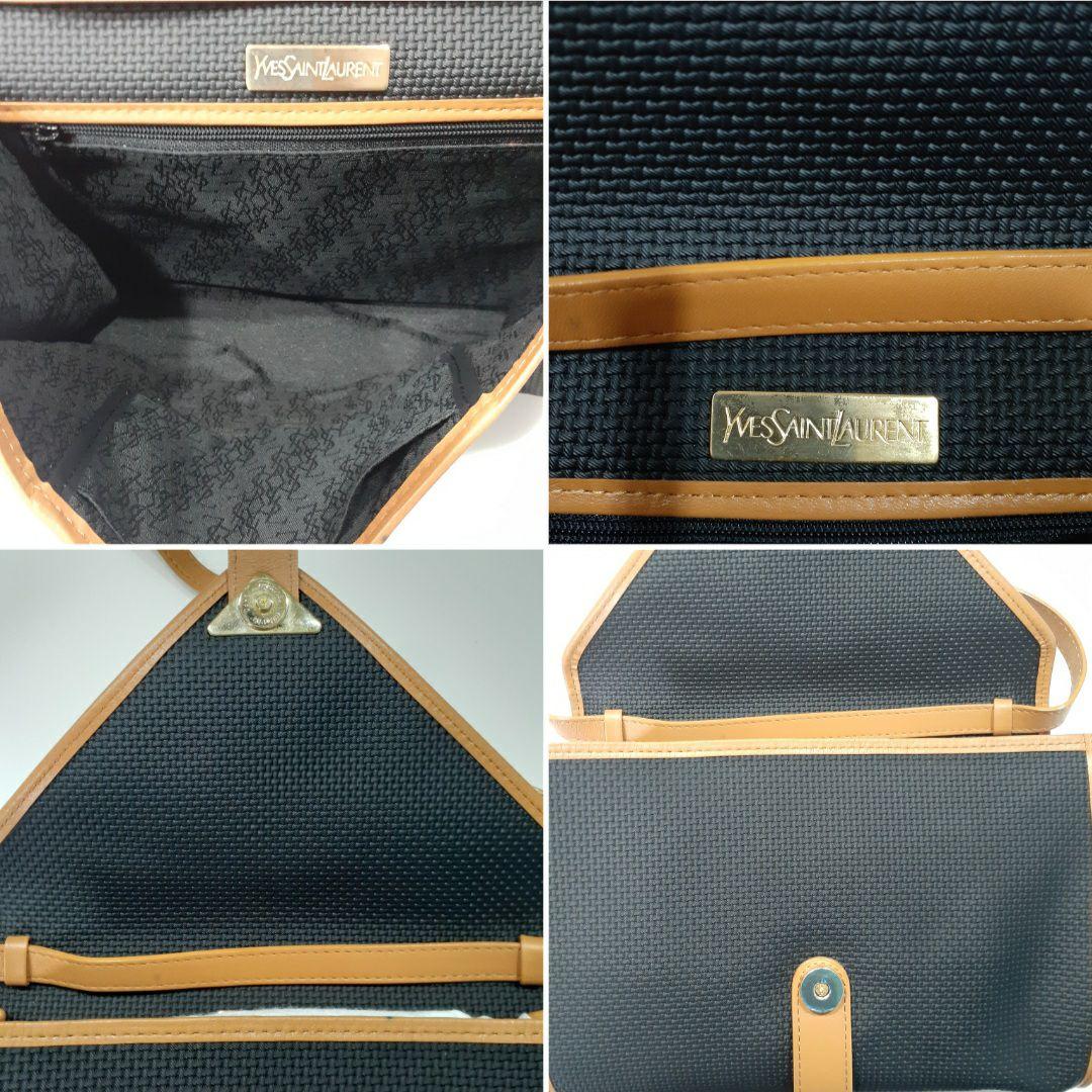YSL イヴサンローラン ショルダーバッグ バイカラー SAINTLAURENT