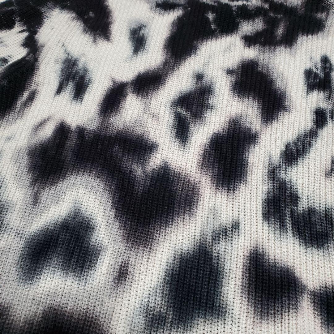 HUF　ハフ　タイダイ柄　ニット　セーター　L　22aw　しうまる様
