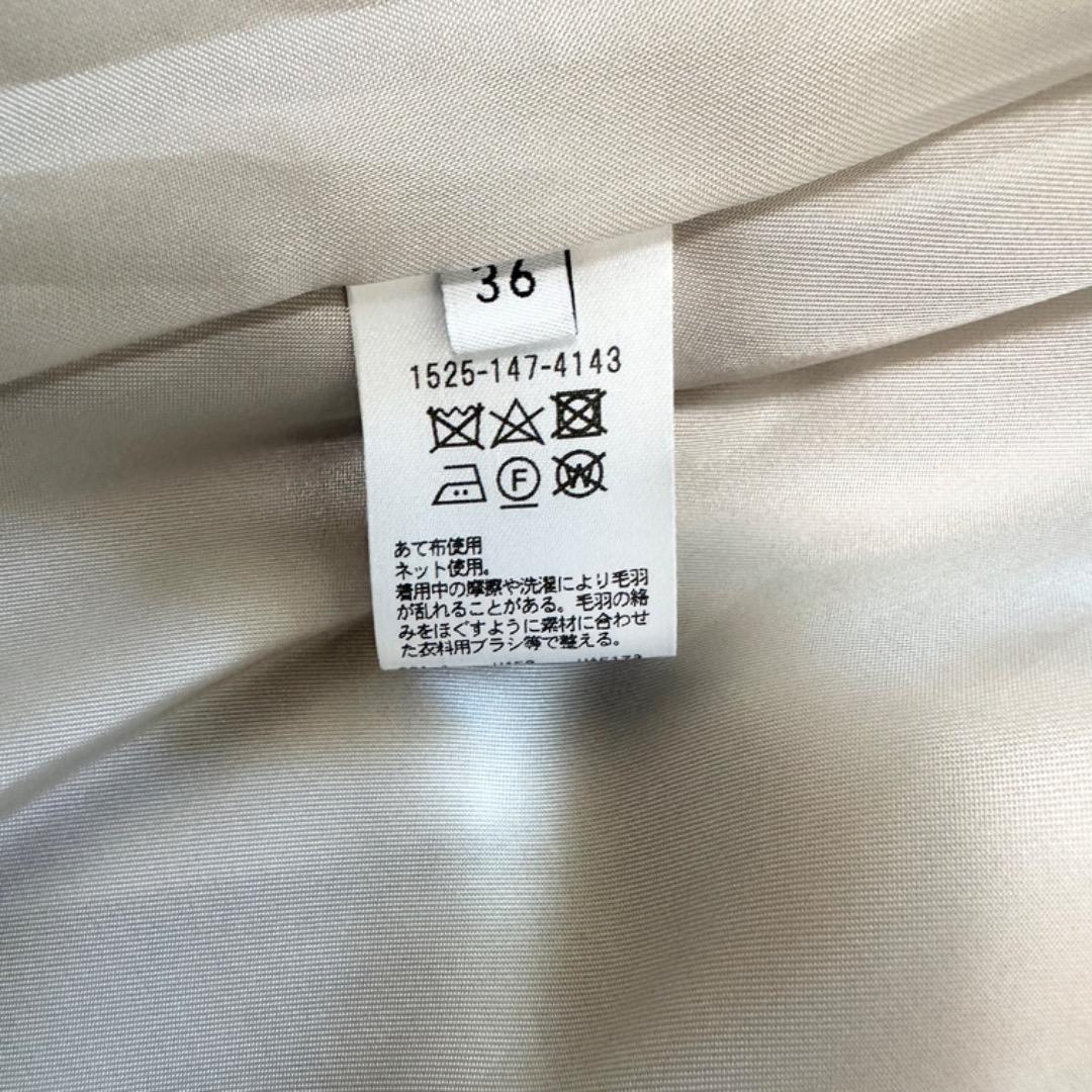 ユナイテッドアローズ Aライン ノーカラー ミドルコート