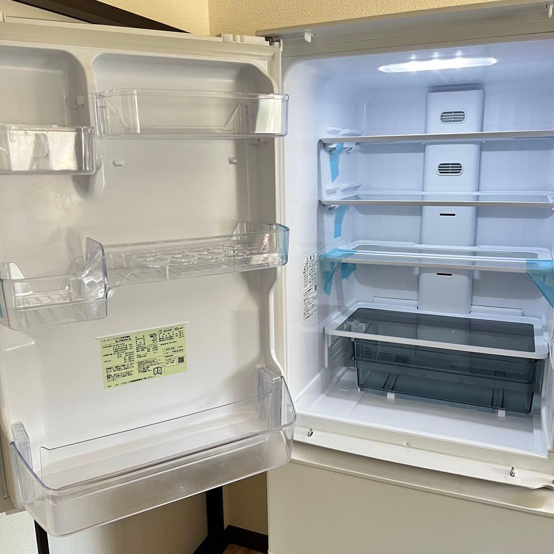 SHARP ノンフロン冷凍冷蔵庫 SJ-PW37K-W