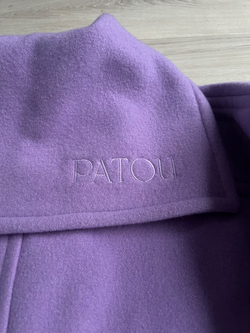 【美品】正規品PATOU ダブルフェイスウール クロップコート