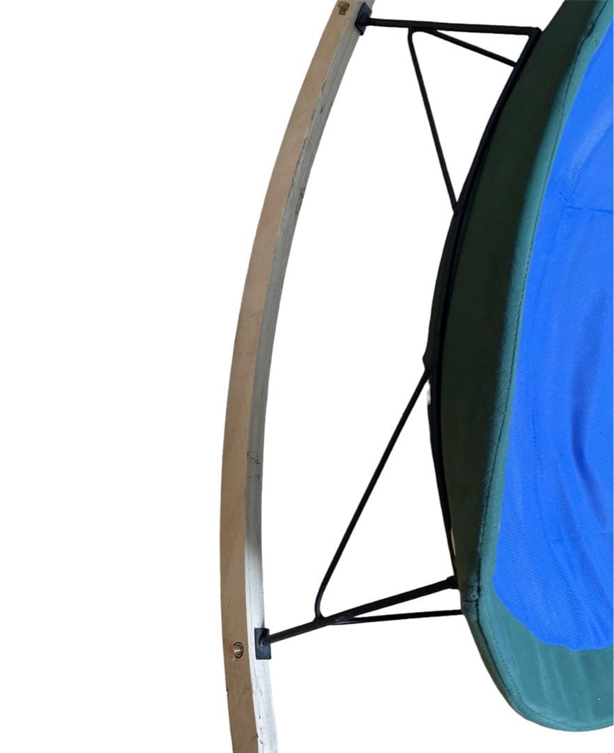 ロッキングチェア　フットマン　2点セット　グリーン