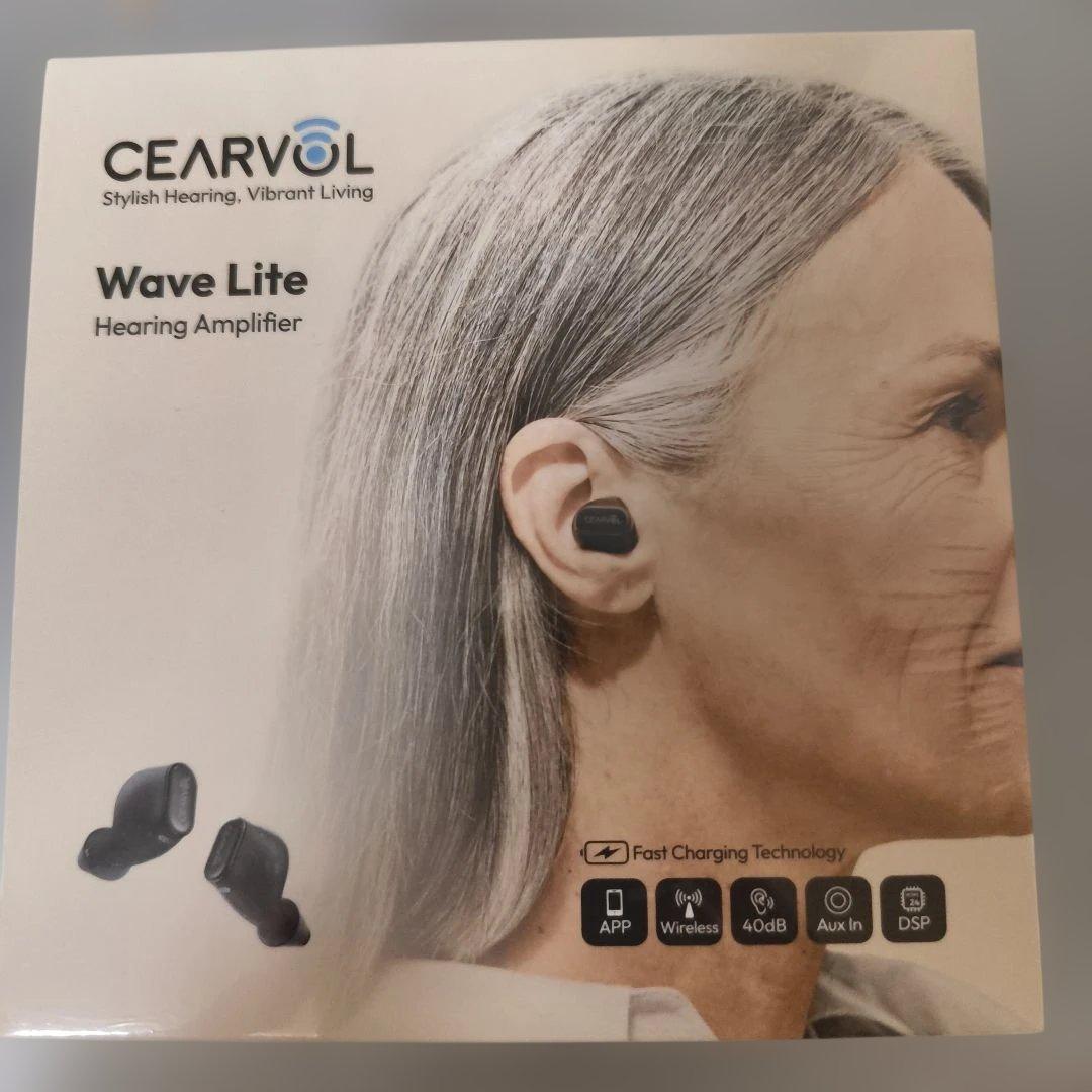 新品未使用 Cearvol Wave Lite 集音器 聴覚アンプ AUX-IN