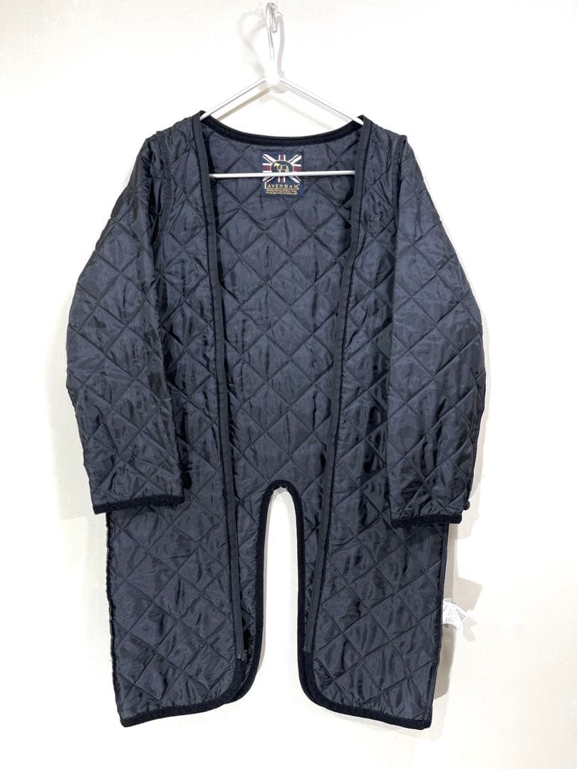 195 イギリス製 LAVENHAM 軽量 ウール ヘリンボーン ツイードコート