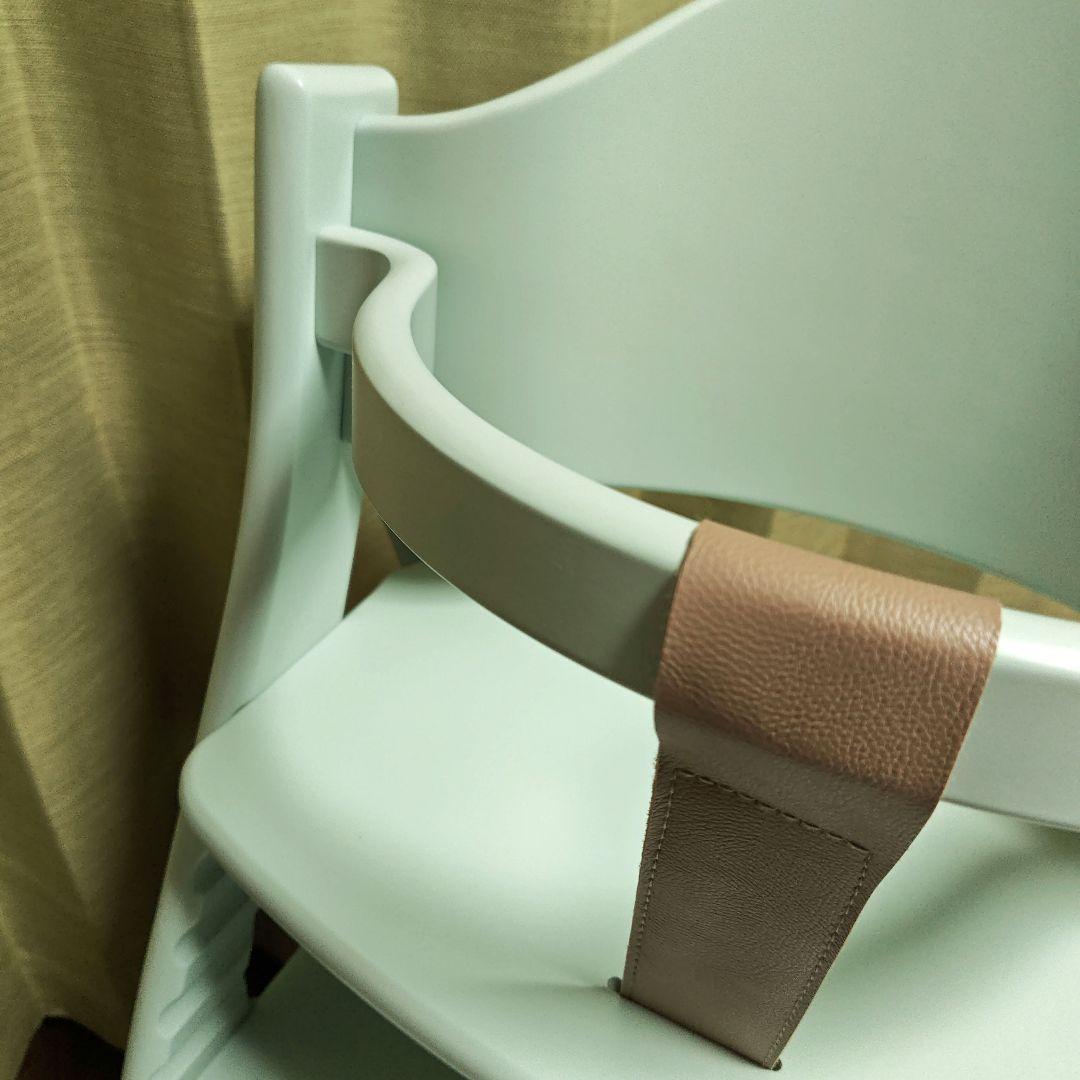 美品 yamatoya 大和屋 ハイチェア アッフルチェア ハーブグリーン