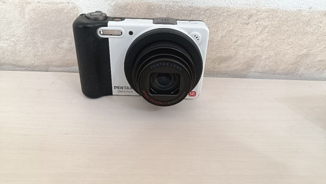 【昭和レトロ感♪】PENTAX optio RZ10 ホワイト