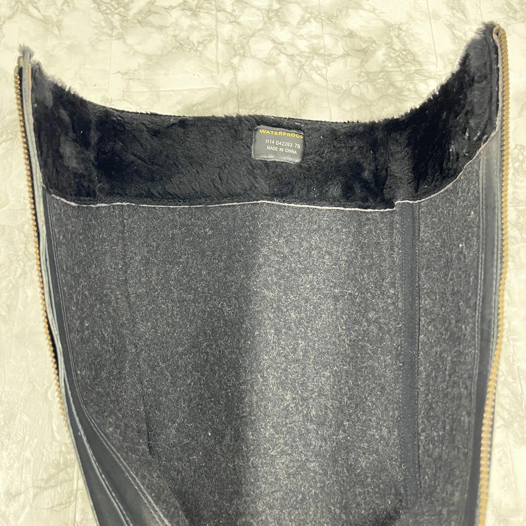 【美品】 COLE HAAN ロングブーツ GRAND.ØS 7Bサイズ 防水