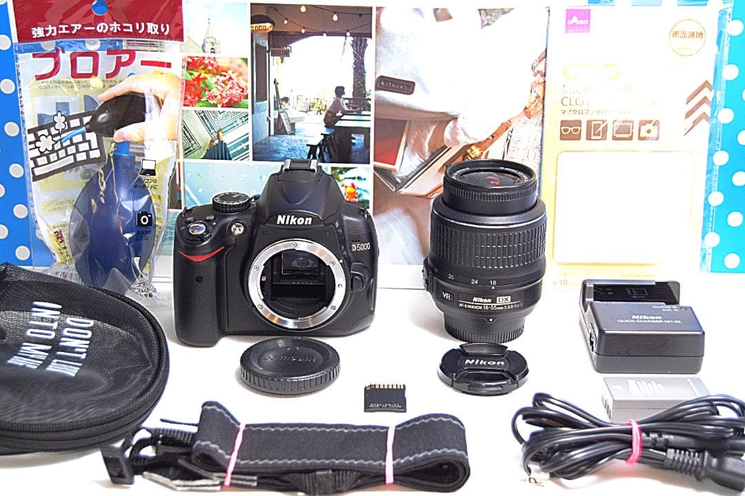 ✨美品・軽量✨初心者オススメ✨Nikon ニコン D5000 一眼レフカメラ✨