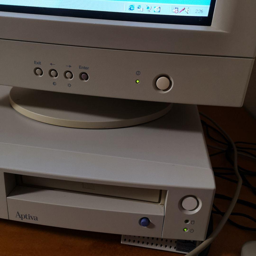 【極美品】IBM Aptiva D1J 2156デスクトップパソコン本体 レトロ
