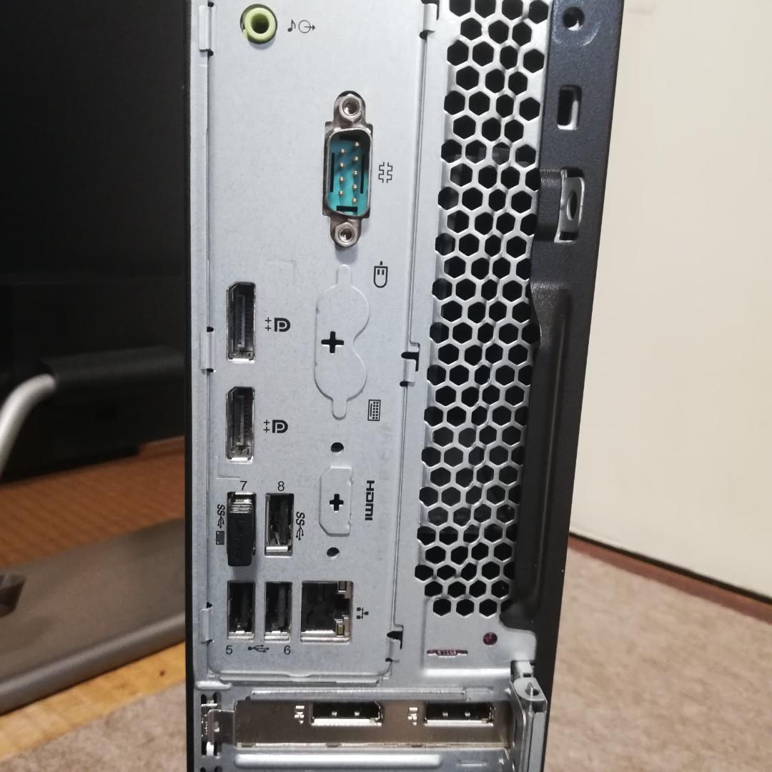 レノボ 超狭枠 24インチ液晶 と i5-9400F 塔載スリムPC 一式セット