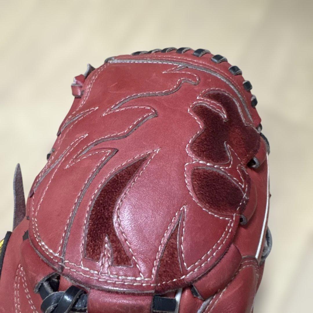 ウ*チ様 Mizuno 軟式グローブ 赤　MIZUNOPRO 限定　order