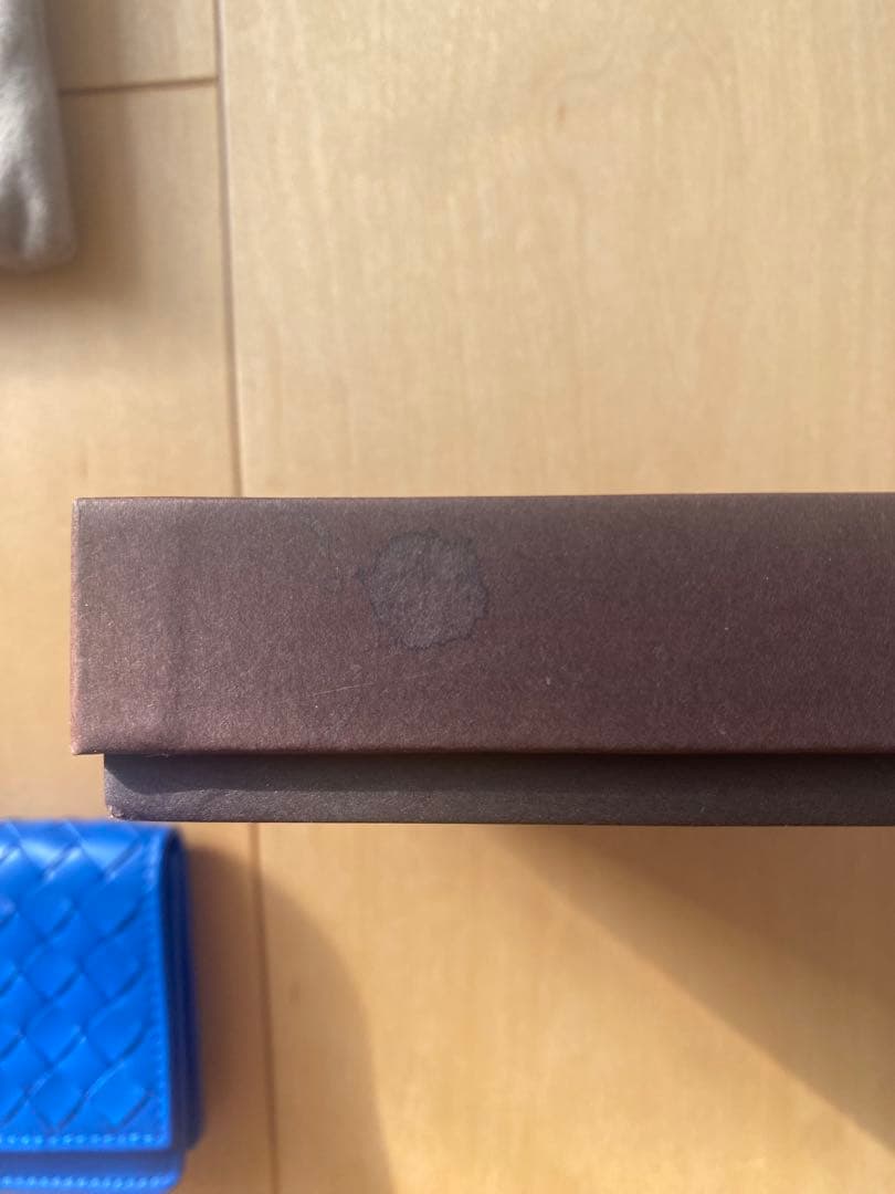 【新品/未使用】Bottega Veneta 名刺入れ ブルー※箱、保存袋付き