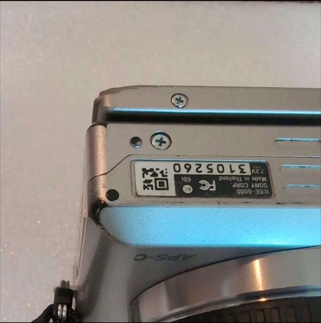 SONY α6000+16-50mm　一眼レフカメラ